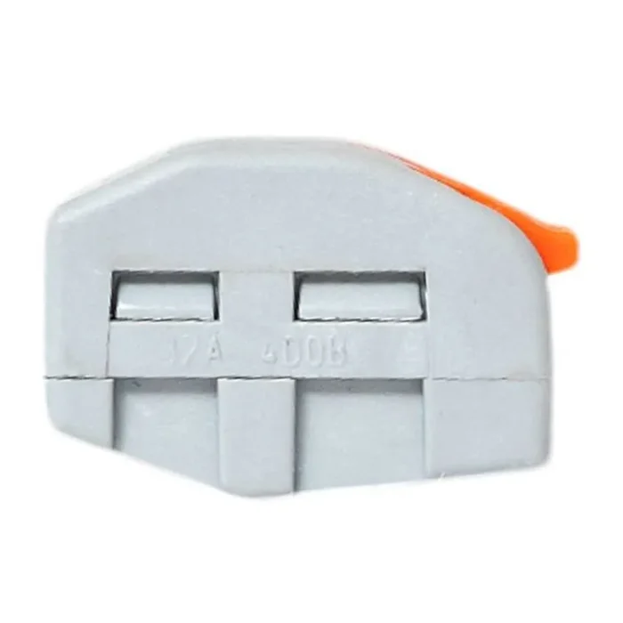 Клемма строительно-монтажная СМК 222-412 2-проводная 0.08-2.5кв.мм с рычагом (уп.100шт) PROxima EKF plc-smk-412