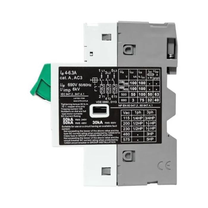 Выключатель автоматический для защиты двигателя АПД-32 4-6.3А EKF apd-me-6.3