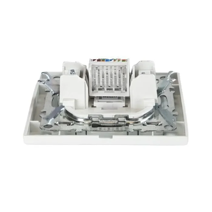 Розетка компьютерная 1-м СП Минск RJ45 бел. Basic EKF ERK01-035-10