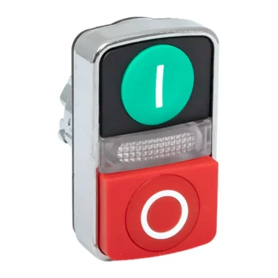 Механизм кнопки исполнительный XB4 &quot;пуск-стоп&quot; с выпирающим стопом возвратный без фиксации с подсветкой PROxima EKF XB4BW84