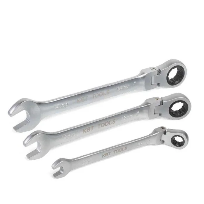 Ключ гаечный трещоточный с шарниром 13 мм КВТ 79195