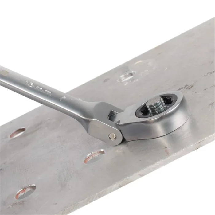 Ключ гаечный трещоточный с шарниром 13 мм КВТ 79195