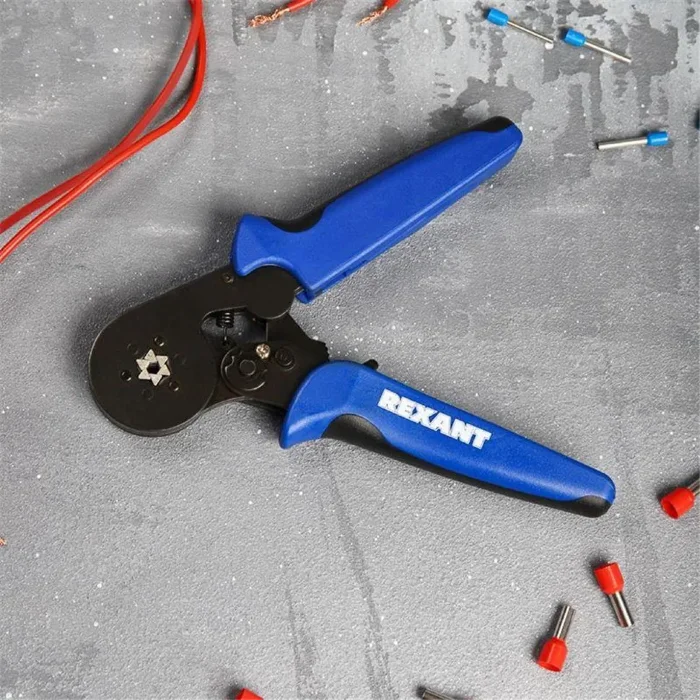 Кримпер для обжима штырьевых након. 0.08-6.0кв.мм (HT-866; HSC8 6-6) Rexant 12-3205
