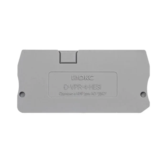 Изолятор торцевой для клемм VPR-4-HESI/MT DKC D-VPR-4-HESI