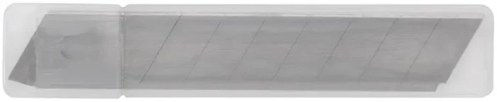 Набор лезвий для ножа технического 18мм 8 сегментов сталь SK5 (уп.10шт) FIT 10420