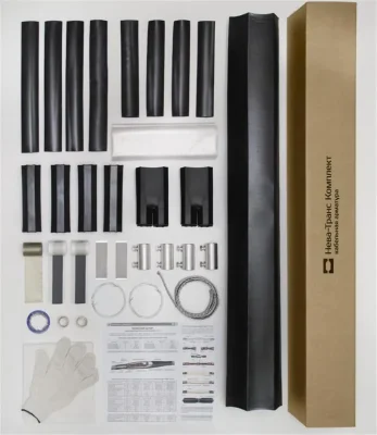 Муфта кабельная соединительная 1кВ СТп(тк) 4х(70-120мм) с болтовыми соединителями Нева-Транс Комплект 22010011