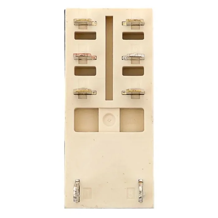 Реле промежуточное с кнопкой и мех. индикацией RPAt 22/2 8А 230В AC EKF rpat-22-2-230AC