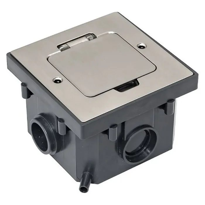 Лючок напольный C-Line 2 (с напольной коробкой) EKF cl-ln-knl-2