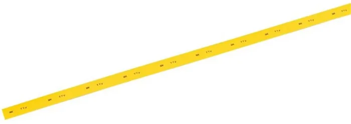Трубка термоусадочная ТТУ нг-LS 18/9 желт. 1м IEK UDRS-D18-1-K05