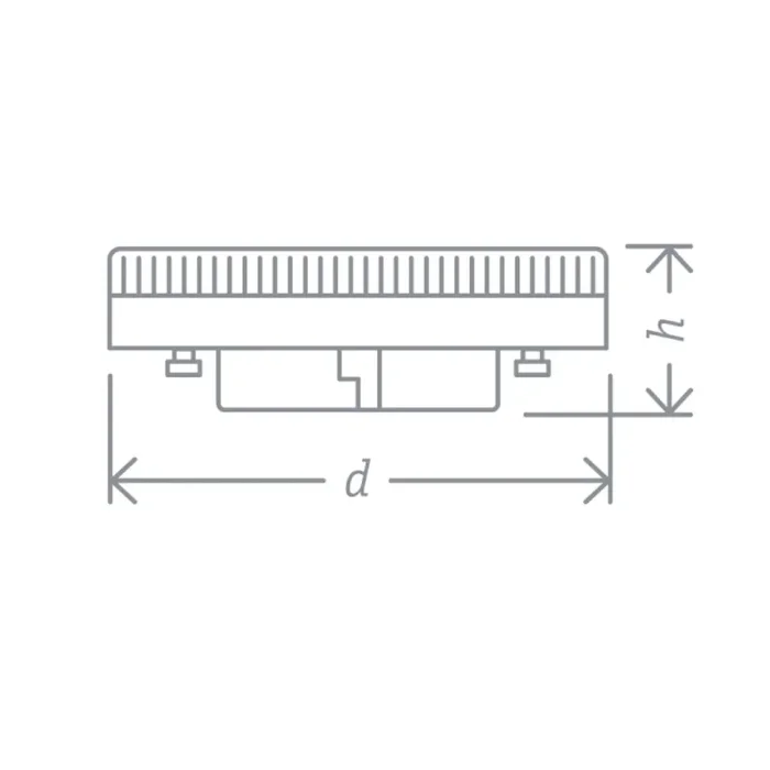 Лампа светодиодная 61 246 NLL-GX53-10-230-6.5K 10Вт матовая 6500К холод. бел. GX53 850лм 220-240В Navigator 61246