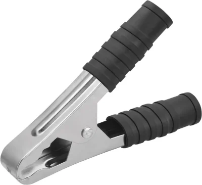 Зажим &quot;крокодил&quot; 100А 80 865 OAC-100A-105-B25 черн. ОНЛАЙТ 80865