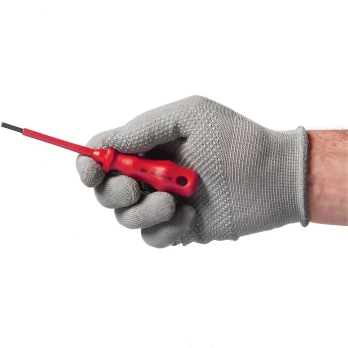 Отвертка диэлектрическая шлицевая SL3.5х75 K2 1000В ARMA2L 3 IEK A2L3-SC30-K2-SL-35-075