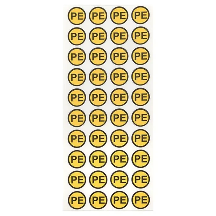 Наклейка PE d20мм EKF an-2-08