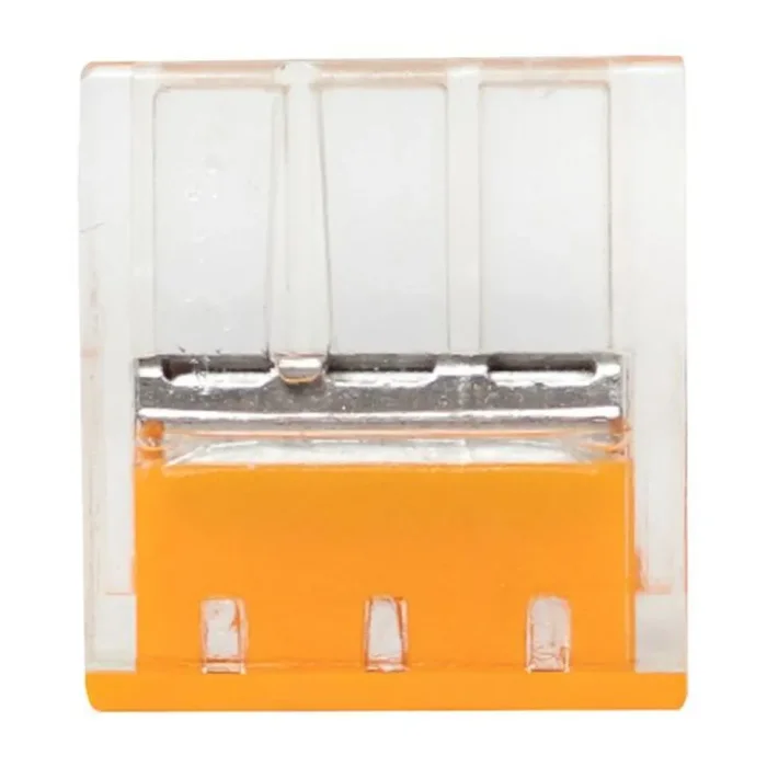 Клемма строительно-монтажная СМК 2273-243 3-проводная 0.5-2.5кв.мм с пастой (уп.100шт) PROxima EKF plc-smk-2273-243