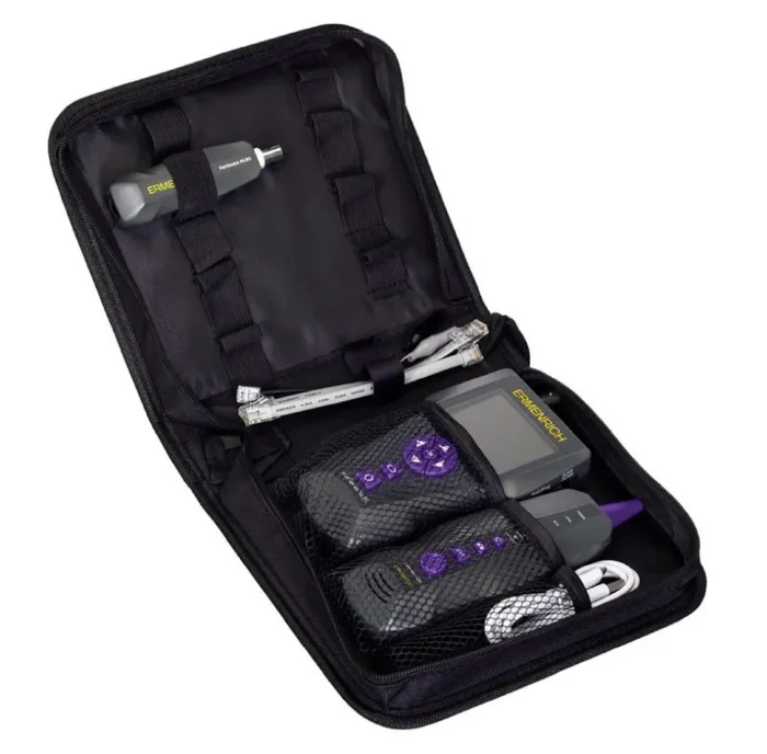 Измеритель длины кабеля NetGeeks NL80 фиолет. Ermenrich 85673