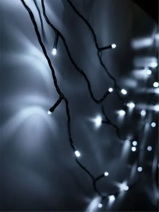 Гирлянда AC-G02-80W 80LED 8.8м 8реж. 220В бел. ФАZА 5047716