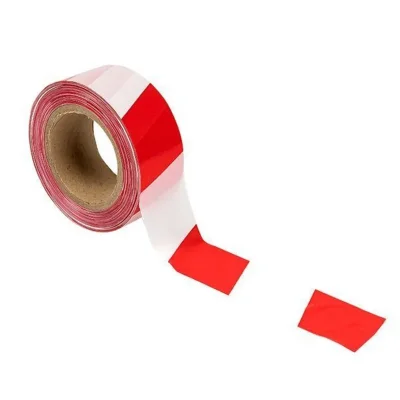 Лента оградительная ЛО &quot;Красно-белая&quot; 75х200 Basic EKF lo-75x200-bas