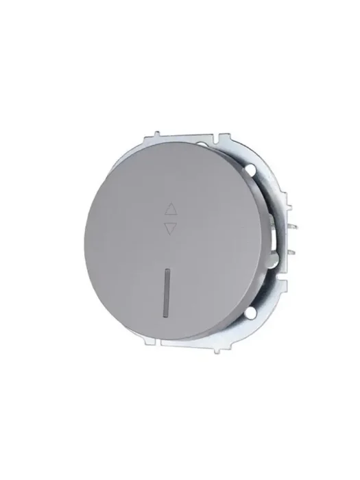 Выключатель проходной 1-кл. СП OSEN 10А IP20 с подсветкой механизм сер. матов. LEZARD 743-7488-114