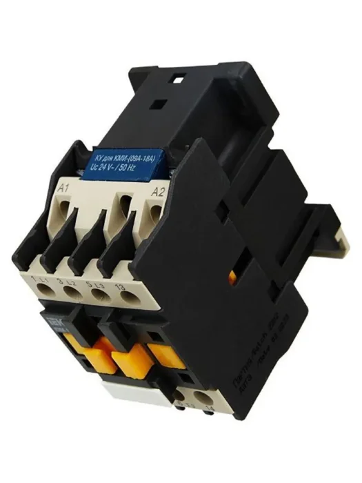 Контактор КМИ-11210 12А 24В/АС3 1НО KARAT IEK KKM11-012-024-10