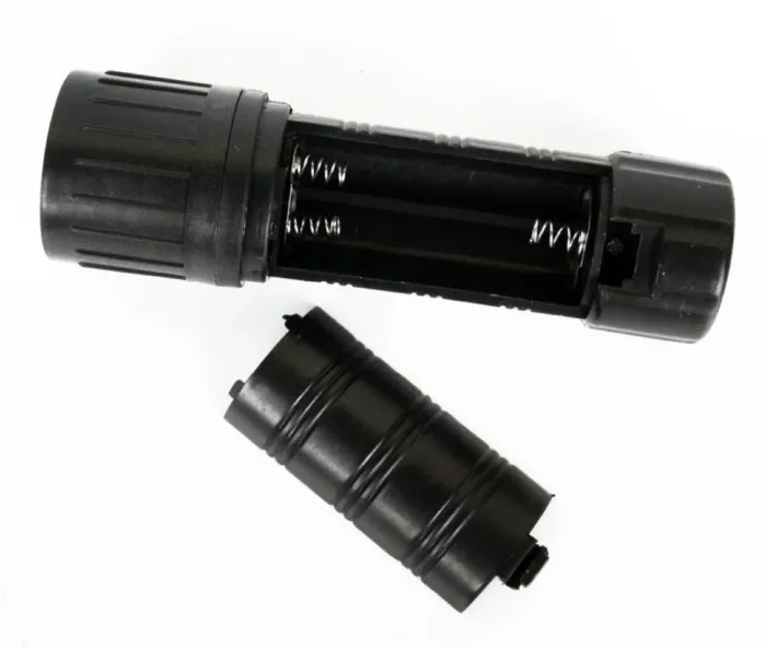 Фонарь 7102-ТН 1LED 1 режим 3хR03 черн. (блист.-пакет) Ultraflash 11788