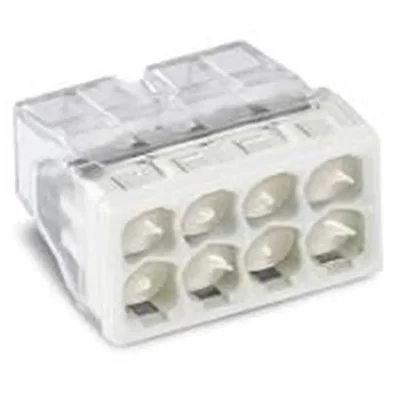 Клемма 8-и проводная 8х(0.5-2.5мм) для распред. коробки (с контактн. пастой &quot;Alu-Plus&quot;) WAGO 2273-248