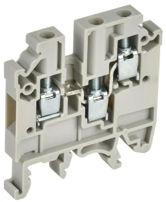 Колодка клеммная CTS-MC ARMAFIX 3 вывода 4кв.мм сер. IEK YCT12-00-3-K03-004