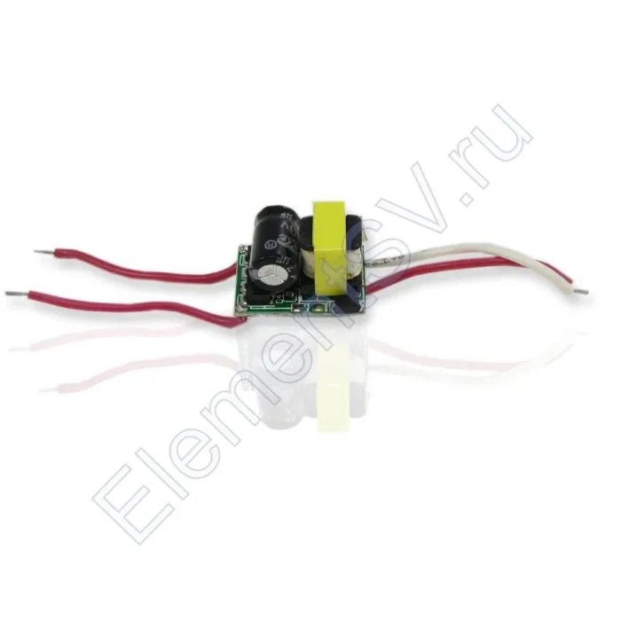 Светодиодный драйвер бескорпусной LD25 (220V, 3W, 300mA)