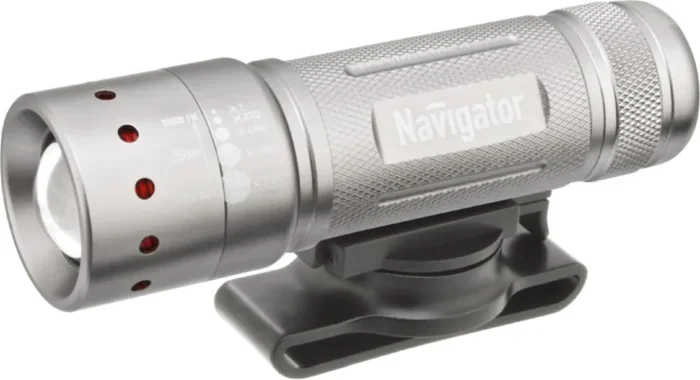 Фонарь 94 964 NPT-B01-3AAA велосипедный 2 крепл. CREE 1LEDх5Вт фокус блист. Navigator 94964