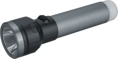 Фонарь светодиодный ручной 95 708 NPT-CP29-ACCU пласт. 1LED 3Вт+4LED 1Вт Li-Ion 3.7В 2реж IPX4 NAVIGATOR 95708