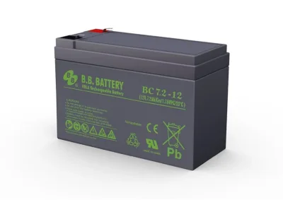 Аккумулятор 12В 7.2А.ч BC 7.2-12 B.B. Battery