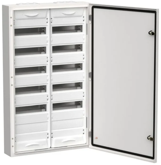 Корпус ЩРн-144 (2х72) TITAN 5 960х570х140 IP54 одна дверь метал. бел. IEK TI5-50-N-2X072-54