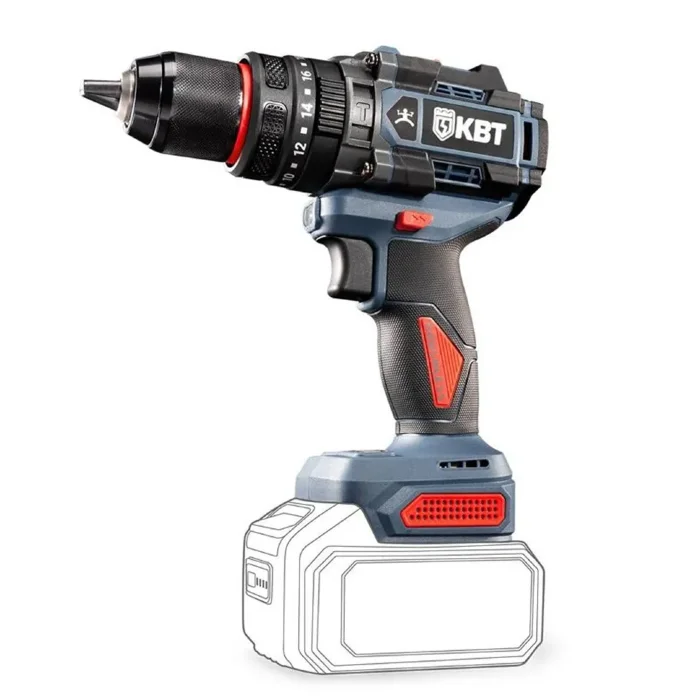 Дрель-шуруповерт ударная DB-20-160 (без АКБ и заряд. устр.) КВТ 104539