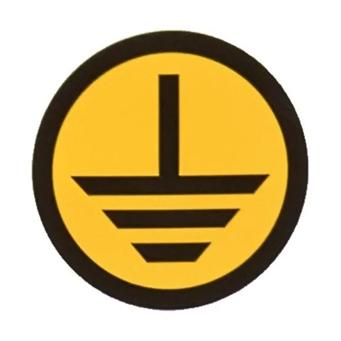 Знак "Земля" круглый d20мм EKF an-1-04