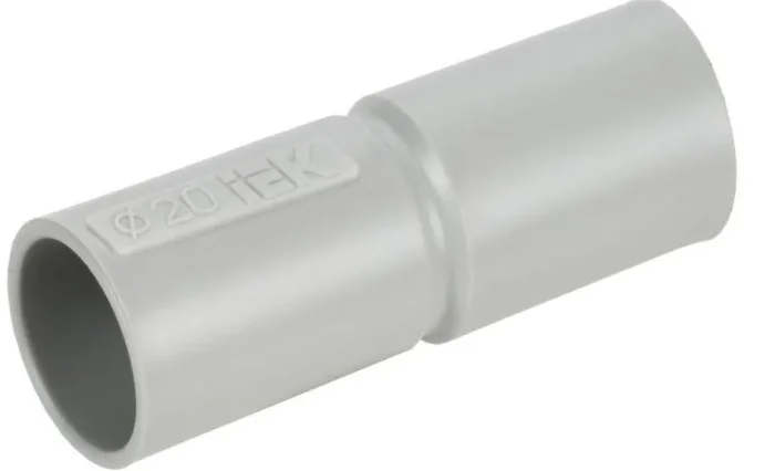 Муфта соединительная для жестких труб d20 GIG-20 ELASTA IEK CTA10D-GIG20-K41-100
