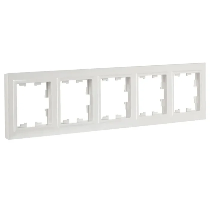 Рамка 5-м BRITE РУ-5-БрБ бел. IEK BR-M52-K01